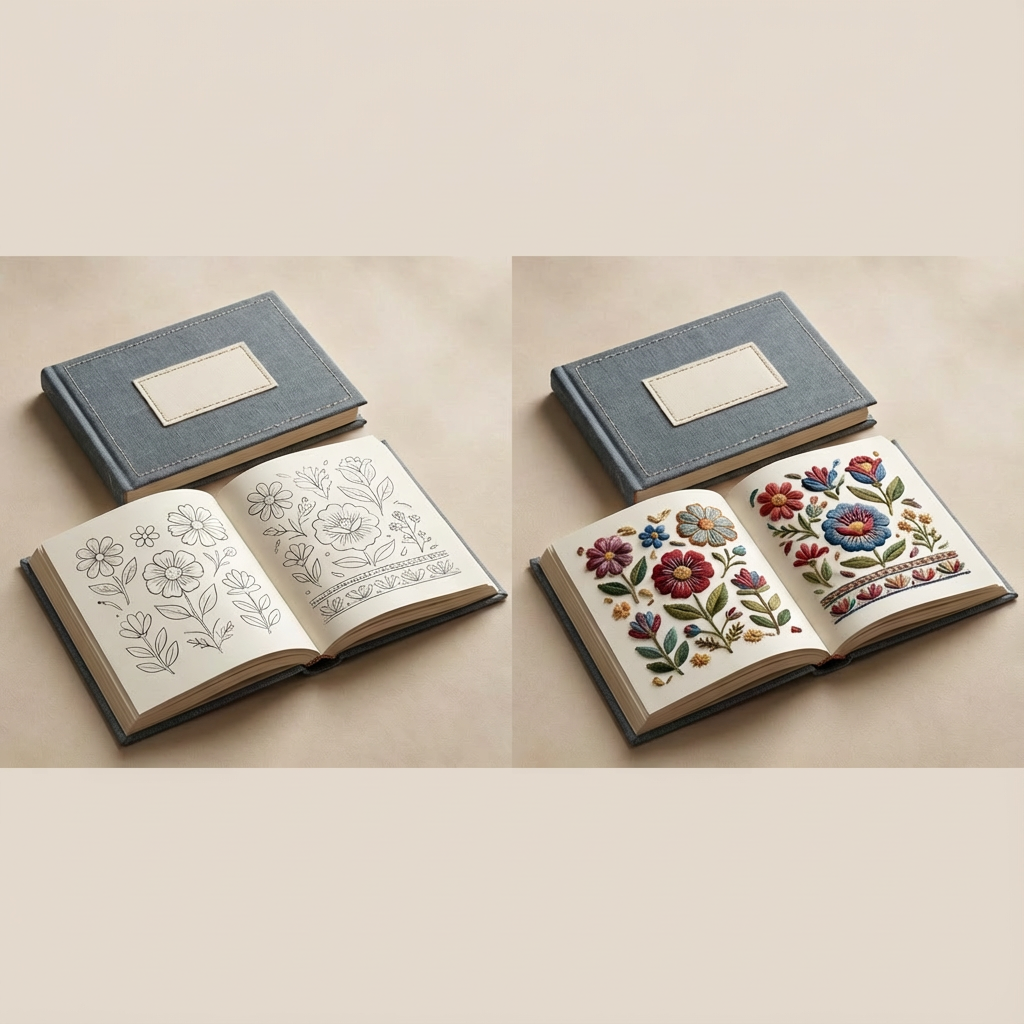 ספר הרקמה המרגיע™